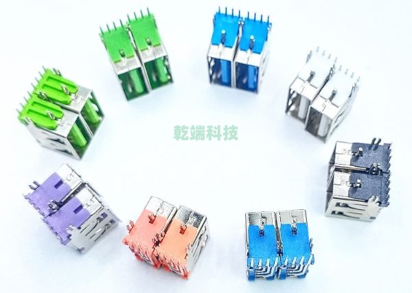 USB AF 10.0 側(cè)插無邊鐵殼 O型腳 白膠PBT H62